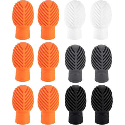 Silicone Drum Stick Mute 4Pack For Practice, Percussion Tips, Dampening Accessories, Compatible With Drum Sticks 2