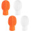 Silicone Drum Stick Mute 4Pack For Practice, Percussion Tips, Dampening Accessories, Compatible With Drum Sticks 5
