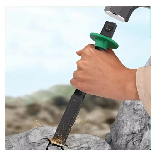 Flat Chisel Concrete Tool, Chrome Vanadium Steel, 300mm Length, Masonry Chisel For Cement Stone, Wood Processing