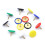100 Pcs Thumb Tacks Drawing Pins Push Pins Map Pins-Black 5