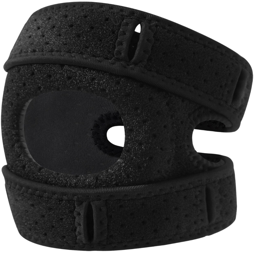Patella Tendon Knee Strap Adjustable Breathable Knee Wrap For Basketball Baseball Soccer Hiking Cycling Outdoor Knee Pad
