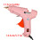Multing Wax Stick Hot Glues Guns, Ergonomic Handle-pink 2
