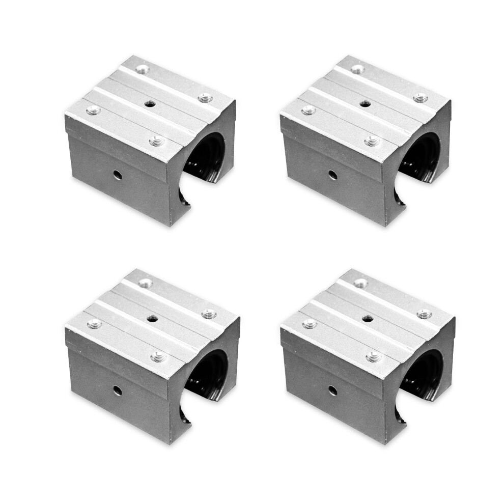 4Pcs Sbr16uu Linear Motion Ball Bearing Blocks 16Mm Heavyduty Smooth Cnc Guide Rail 9001264596408