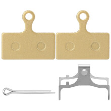 Plaquettes de frein à disque silencieuses, entièrement composées de métal fritté, bonne dissipation de la chaleur, grande durabilité, pour une