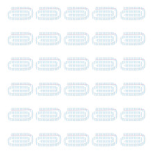 30Pcs Heat Transfer Acrylic Paper Clips-Linemounted noteboo