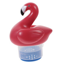Floating Flamingo Pool Chlorine Floater Adjustable Dispenser for Above Ground Pools and Hot Tubs