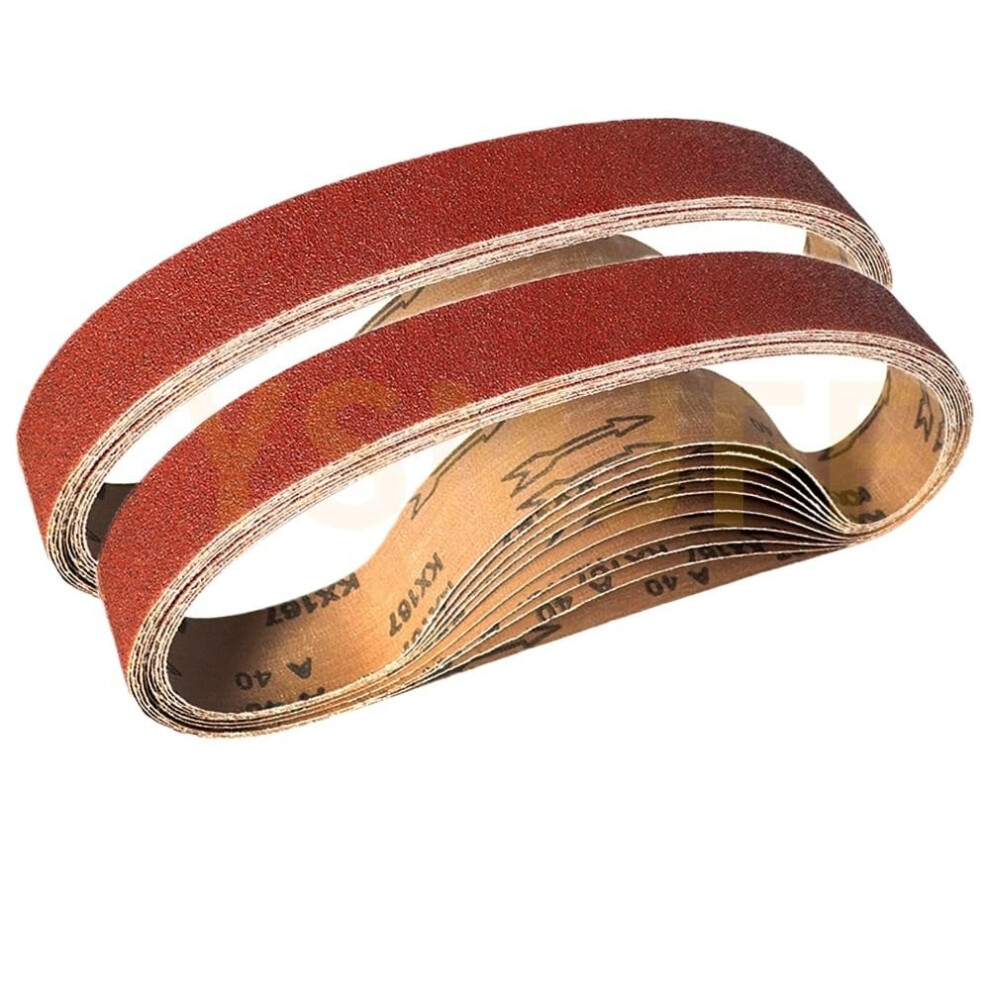 Belt Sander Belts 5Pack 120 Grit Mixed Coarse And Fine Sandpaper Belts For Belt Sanders Stripping And Sanding 9365049289535