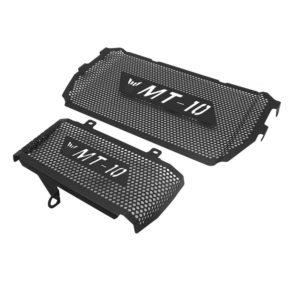 Motorcycle Radiator Guard For Yamaha Mt10 Fz10 20162023 Oil Cooler Protector Grille Cover 9365049289023