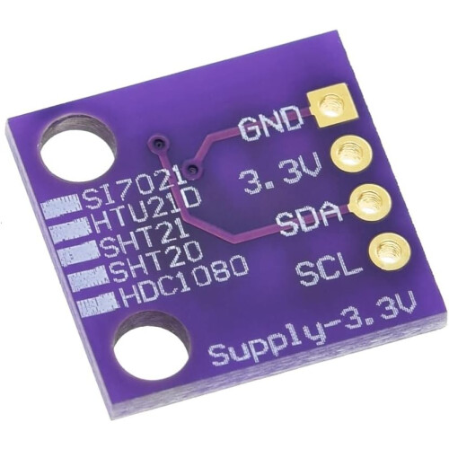 HDC1080 Module GY213VHDC1080  Accuracy Digital Humidity Sensor With Temperature Sensor I2C Low Power 1