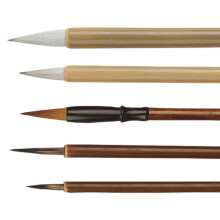 Wood Handle Traditional Calligraphy Brush Chinese Painting-5