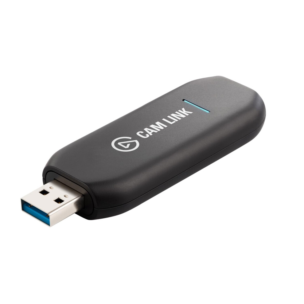 Elgato Cam Link 4K ? External Capture Card For Dslr & Camcorder, Actioncam As Webcam, Meet/Stream/Record In 1080P60 Or 4K30/4K60, Easy Connect For 8000002715911