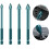 Tile Drill Bit Tilted Head, Easy Chip Removal, 10mm, 1Piece, Conventional Hex Shank 3