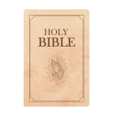 Schriftboekkussen Faith Base Toy Stress Relief Religieuze-Khaki