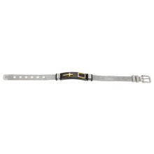 Brățară bărbătească cu oțel titan, brățară reglabilă din oțel inoxidabil pentru bărbați, design cu model încrucișat, brățări cool,