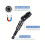 Drill Bit Holder 1 Piece Flexible Extension Bendable Quick Release 1/4 Inch Hex Ring Bit Holder 4