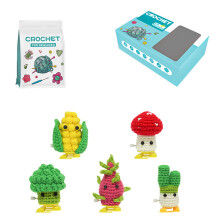 Crochet Potted Plant Set with Step-by-Step Instruction-Style 9