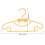 10 Pcs Space Saving with Cute Bowknot Clothes Hangers-Purple 4