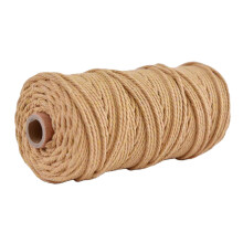 Bunte Makramee-Kordel, 30 Farben, 110-Yard-Spule aus Polyestergarn für farbenfrohe DIY-Projekte und Handarbeiten, farbecht, fusselfrei, abriebfest