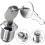 Universal Cabinet Lock with Keys, Magnetic Security Drawer Lock for Toolbox Mailbox 20mm 2