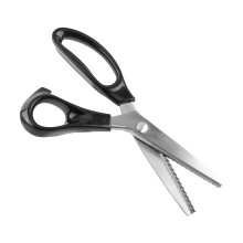 Sewing Pinking Scissors, Stainless Steel Triangle Pinking Shears, 5mm Teeth, Fabric Scissors For Fabrics, Leather Craft