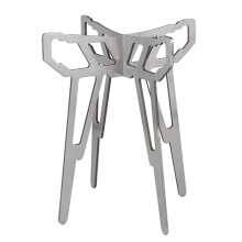 Rusts Resistant Pot Stand with Storage Bag Folding Stainless