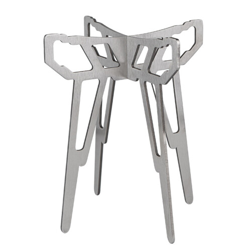 Rusts Resistant Pot Stand with Storage Bag Folding Stainless