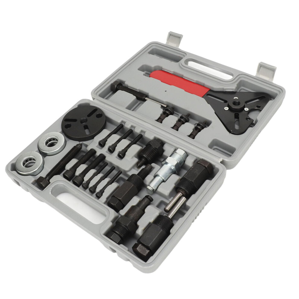 23Pcs Ac Compressor Clutch Removal Tool Kit, Durable Alloy Steel, Fits Multiple Automotive Models 9365049292634