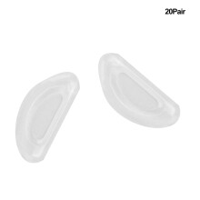 Siliconen neuspads voor brillen, zachte, antislip neuspads met ergonomisch ontwerp, comfortabele neusbrugsteunpads voor