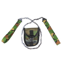 Pocket Chainsaw with NonSlip Grip Speed Cutting for Camping Hiking and Survival Gear