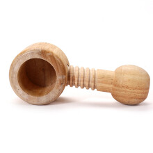 Herramienta de masaje de madera con acabado fino, construcción de madera sostenible para masaje de la cabeza a los pies, moldeador corporal ligero,
