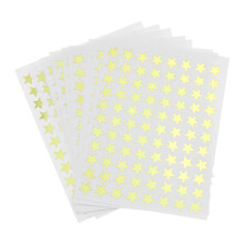 Adesivos Metálicos de Estrelas, 1760 peças (20 folhas) de adesivos de estrelas douradas, adesivos de estrelas douradas, etiquetas com selos