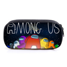 (9)Among Us-spelpersonages afdruk Student Enkelvoudige laag kantoorartikelen opbergtas