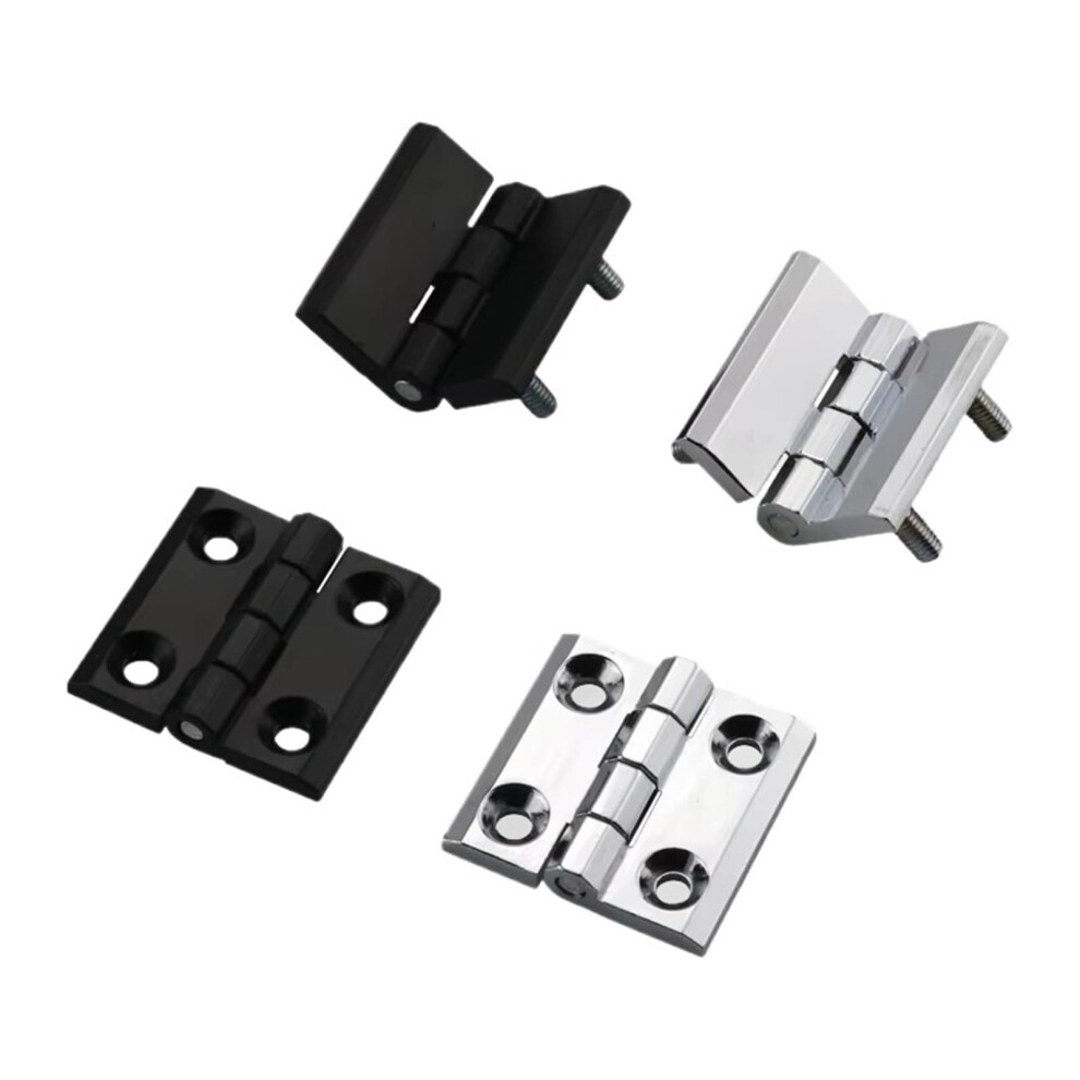 Industrial Hinges Durable Zinc Alloy Square For Electrical Cabinet Enclosure 1Pcs Beige 9119770991881