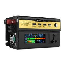 Car Power Inverter 6000W 24V Input, DC 12/24/48V To AC, USB Universal Socket, Modified Sine Wave Inverter