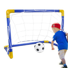 Kids Soccer Ball Junior Training Set With Compact Folding Frame Net Precision Target Durable Sports Structure Atle
