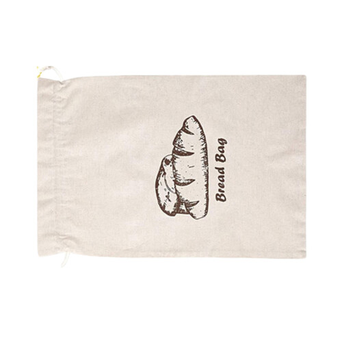 Moisture Proof Bread Bag with Liner Drawstring Closure Food-A