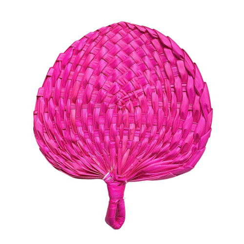 Classical Weaving Palms Leaf Hand Fan Cooling Supplies-5