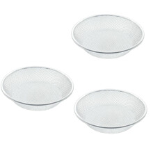 3 Pieces Garden Sieve Set Stainless Steel Soil Compost Sifter