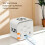 Gravities Sensors Countdown Study Timer with LED Display-White 4