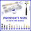 Expert Craft Kit, Rubber Mallets With Durable Lightweight Design And Double-Sided Functionality For Comprehensive Projects, Includes 90 Rivets Per Col 6