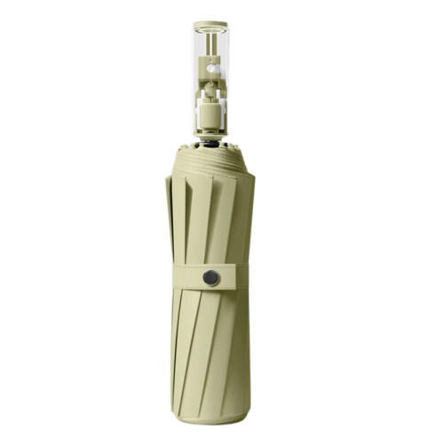 Automatic Open Close 12 Rib Automatic Umbrellas-Matcha Green
