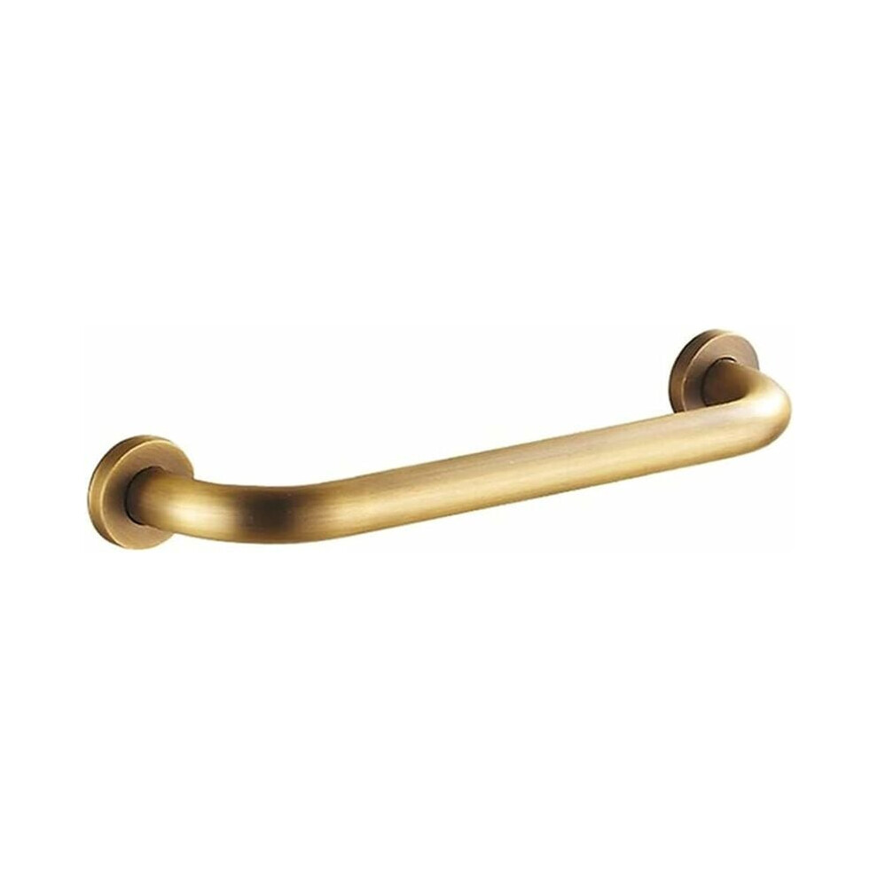 Heavy-Duty Grab Bars, Antique Brass Finish Bathroom Bathtub Handrail, Safe Support For Elderly, Disabled Or Injured, Non-Slip Grip Shower Handle With