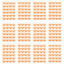 Multiple Color Adhesive Photo Corner Sticker-orange color