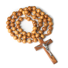 Sacred Rosary Wall Hanging Extra Long Spiritual Crosses Display