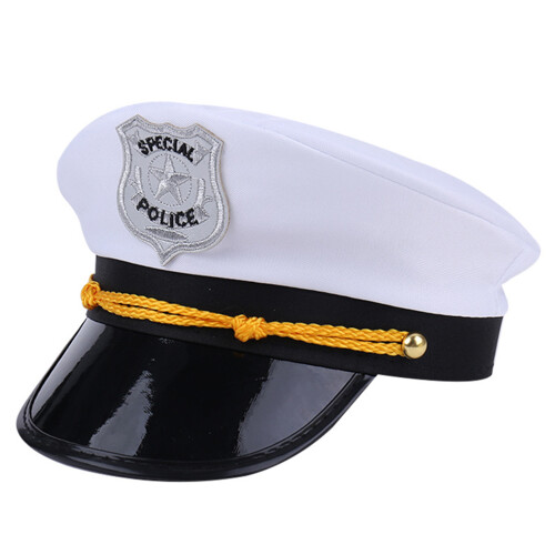 Chapeau de capitaine de mer réglable,-étiquette argentée11