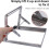 Adjustable 1.56inch Height Cutting Machine Frame Table Stand Height Adjustable Stand For Cutting Machines Table Mount 3
