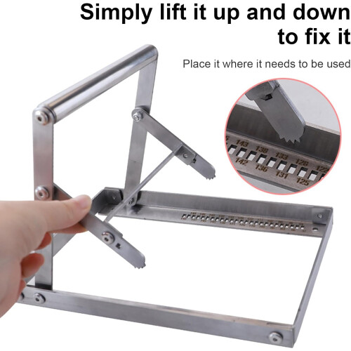 Adjustable 1.56inch Height Cutting Machine Frame Table Stand Height Adjustable Stand For Cutting Machines Table Mount 2