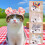 Ventilated Ear Pet Sun Hat Sun Blocking-Polka dots L 6