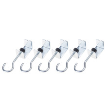 Multipurpose Rotatable Iron Hook Under Desk Mount Organizers-5