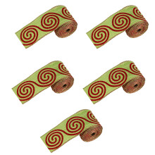 Elegant Seasonal Gift Packaging Ribbon Wrapping Ribbons with